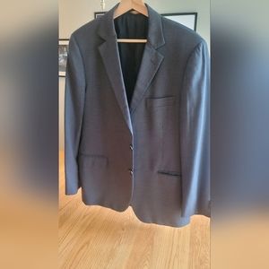 Brooks Brothers Light pinstripe navy blazer. 1818 Fitzgerald. Made in Italy